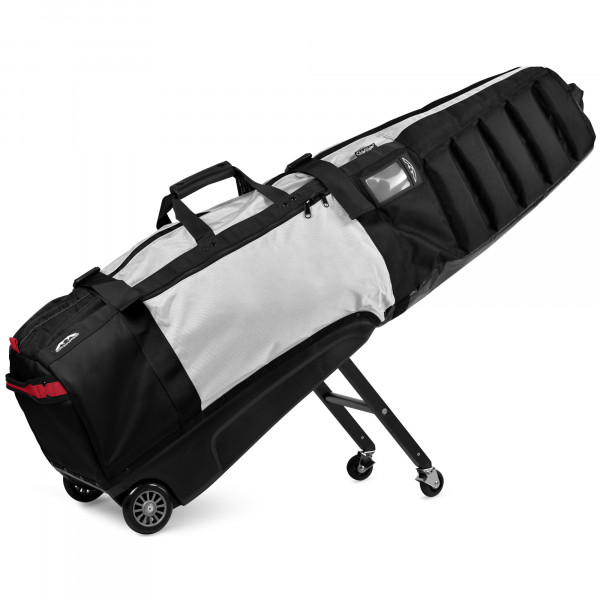Sun Mountain Club Glider Meridian Travelcover / Golf Reisetasche, Schwarz / Weiß