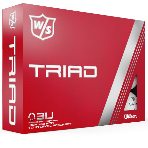Wilson Staff Triad Golfbälle, 12 Stück