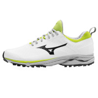 Mizuno Wave Cadence Spikeless Herren Golfschuhe, Weiß / Grün