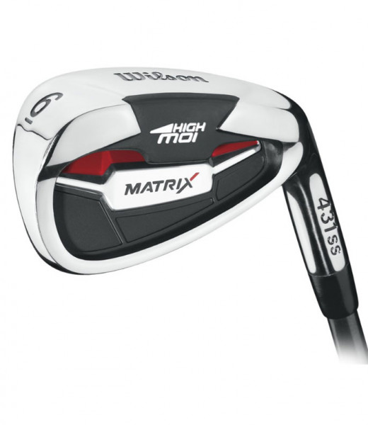 Golf Komplettset Herren + 1 Inch Wilson Matrix Herren Golfset / Golf Komplettset, Rechtshand (Stahl