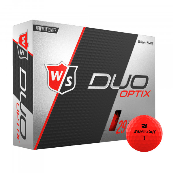 Wilson Staff DUO Optix Golfbälle, 12 Stück