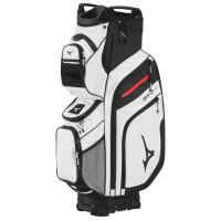 Mizuno 2023 BR-D4 Cartbag, Weiß / Schwarz