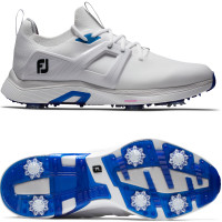FootJoy Hyperflex 2024 Herren Golfschuhe, Weiß / Blau FootJoy Hyperflex 2024 Herren Golfschuhe, Weiß / Blau
