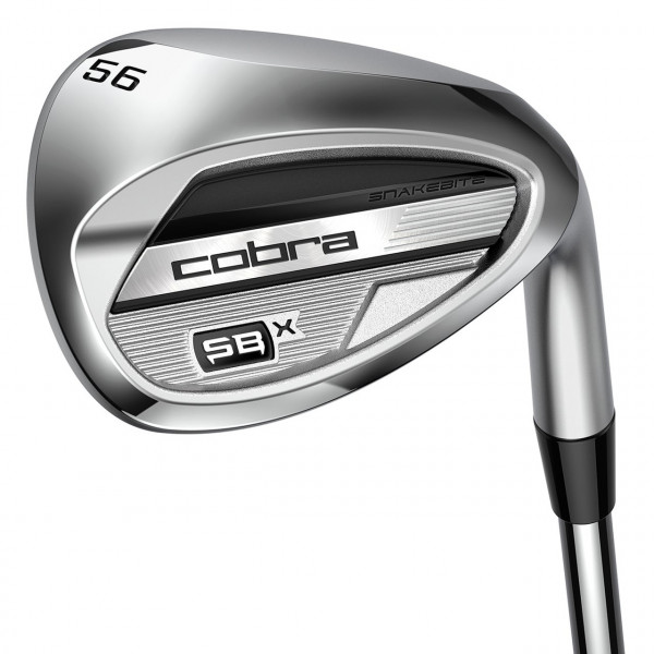 Cobra Snakebite X Wedge, Chrome, Stahlschaft, Herren Rechtshand