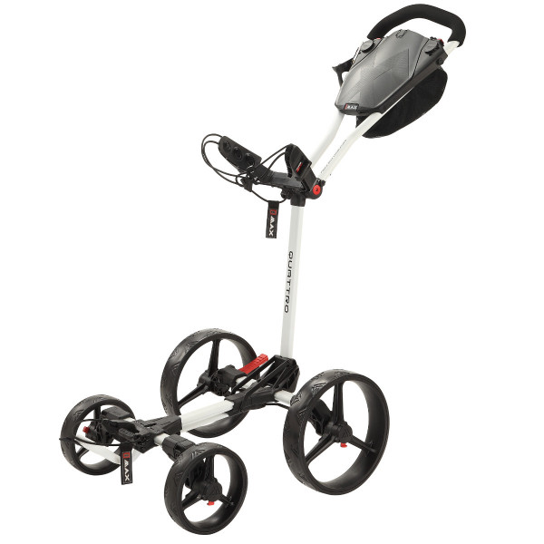 Big Max Blade Quattro 4-Rad Golf Trolley, Weiß