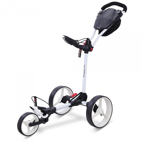 Big Max Blade Trio 3-Rad Golftrolley, Weiß