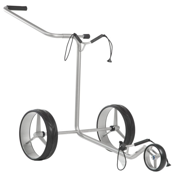 JuCad Edition Edelstahl 3-Rad Golftrolley