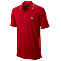 Wilson Staff 2024 Classic Herren Golf Polo, Rot