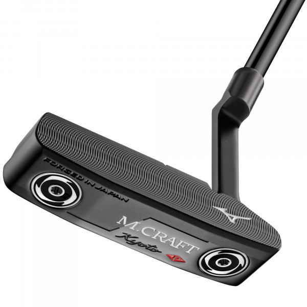 Mizuno M-Craft KYOTO P Putter, Plumber's Neck, Grey, Rechtshand, 34 Inch Länge