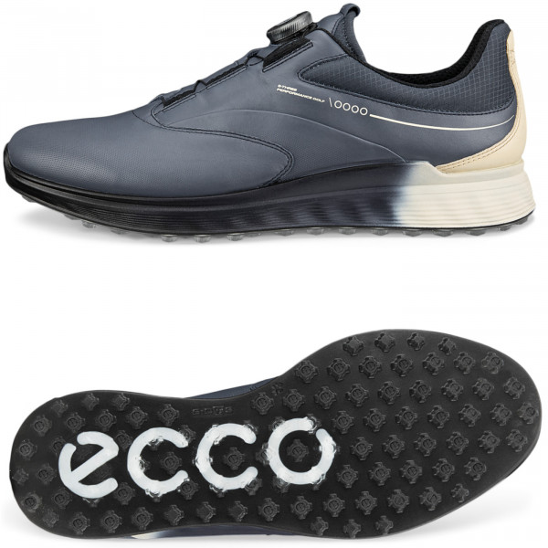 Ecco S-Three GTX BOA 2025 Herren Golfschuhe, Ombre / Sand