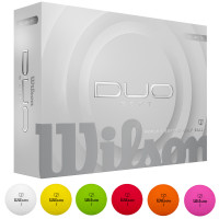 Wilson 2025 DUO Soft Golfbälle, 12 Stück