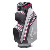 Callaway Org 14 HD Waterproof Damen Cartbag, Grau / Silber / Pink