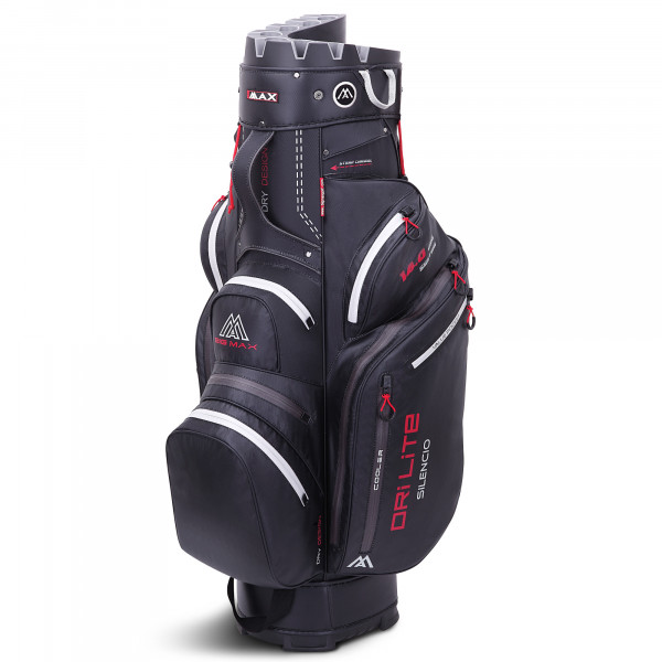 Big Max Dri Lite Silencio 2 Cartbag, Schwarz