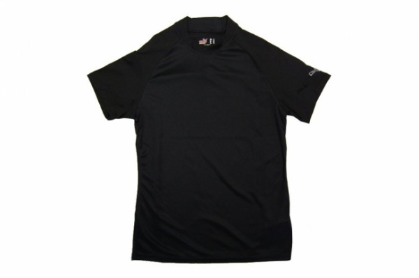 Puma Golf Mock Neck Body Map Damen Top, Schwarz, S