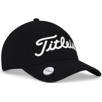 Titleist 2026 Players Performance Ball Marker Cap, Schwarz / Weiß