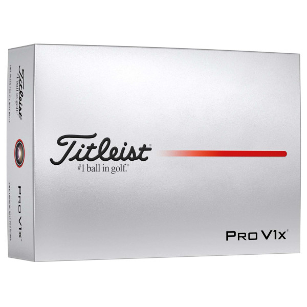Titleist Pro V1x Golfbälle 2025, 12 Stück