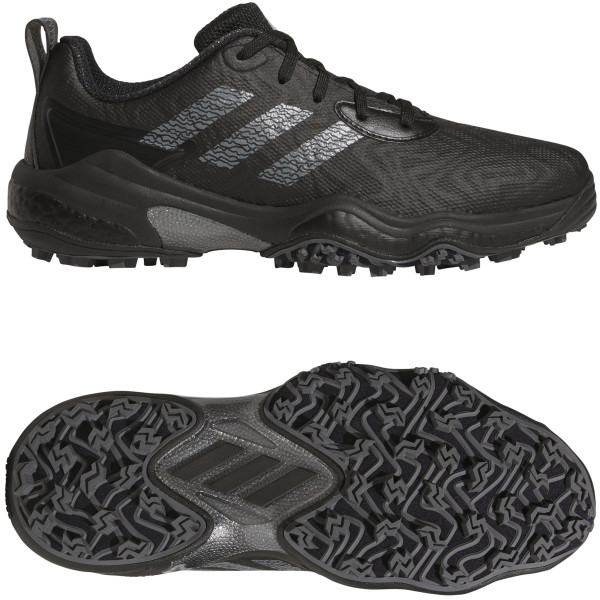 Adidas CodeChaos 25 Herren Golfschuhe, Schwarz / Metallgrau