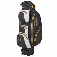 Bennington Sport Quiet Organizer 14 (QO 14) Waterproof Cartbag, Black / White / Gold