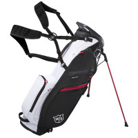 Wilson Staff 2024 Exo LIte Standbag, Schwarz / Weiß / Rot