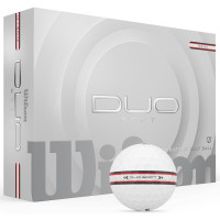 Wilson 2025 DUO Soft Golfbälle, TRK360, 12 Stück