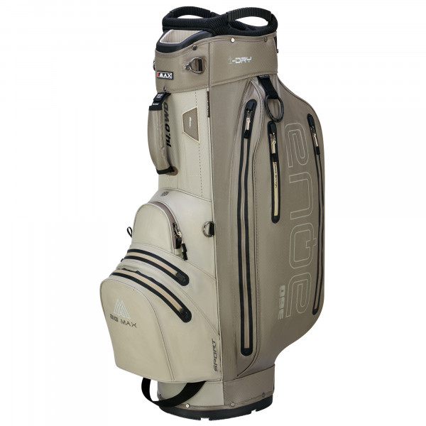 Big Max 2025 Aqua Sport 360 Waterproof Cartbag, Sand / Hellbraun