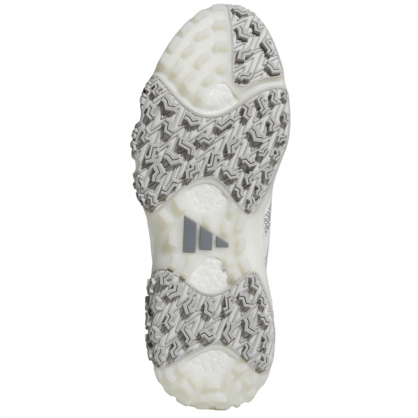 Adidas CodeChaos 2024 Herren Golfschuhe, Weiß / Silbergrau