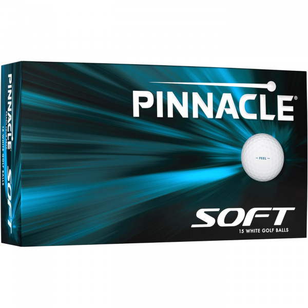 Pinnacle Soft 2024 Golfbälle, 15 Stück