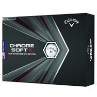 Callaway Chrome Soft X Golfbälle, 12 Stück