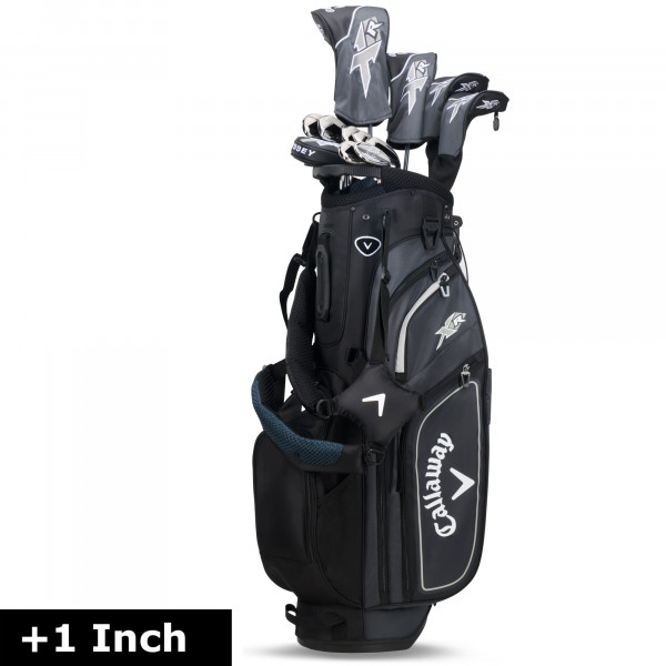Callaway 2025 XR Herren Komplettset / Golfset, Graphitschaft, Rechtshand, +1 inch länger
