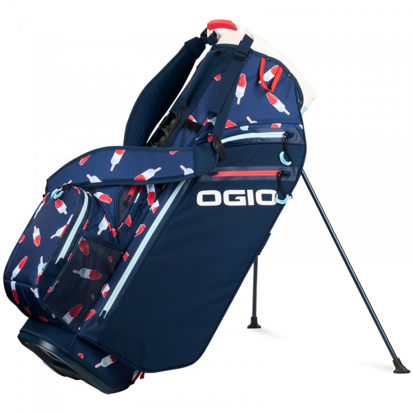 Ogio 2025 All Elements Hybrid Waterproof Standbag, Rocket Pop