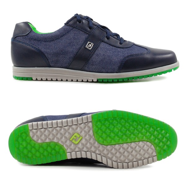FootJoy Casual Collection Damen Golfschuhe, Dunkelblau