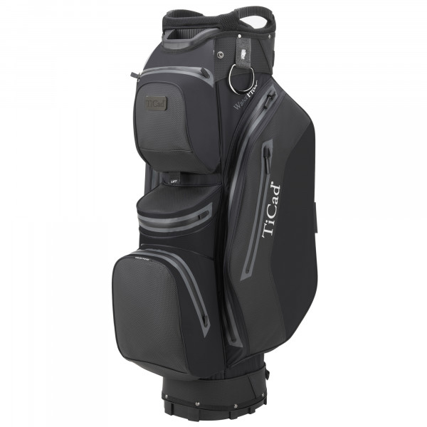 TiCad 2025 FO Premium Waterproof Cartbag, Schwarz