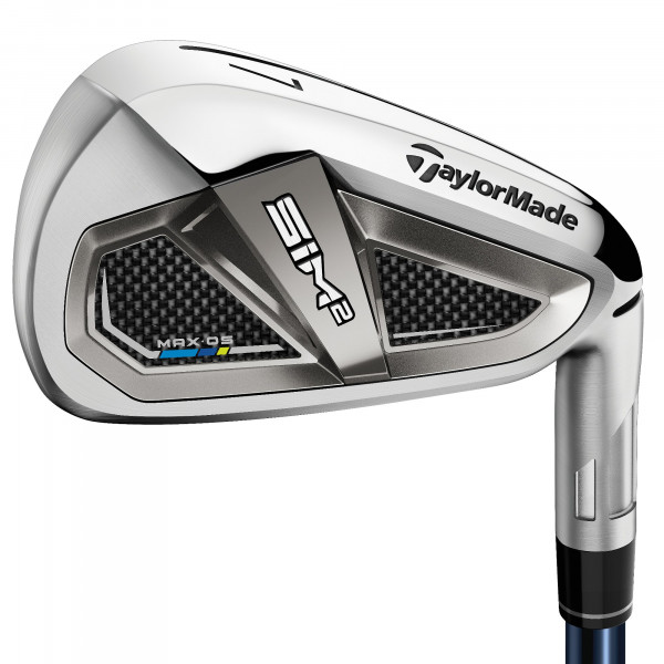 Taylor Made SIM2 Max OS DEMO Einzel-Eisen, Graphitschaft, Herren Rechtshand