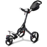 Big Max IQ2 360 3-Rad Golftrolley, Schwarz
