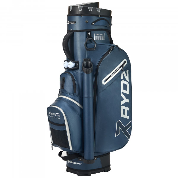 Rydz Gear Lucky Nine Silencer Cartbag, Navy / Silbergrau