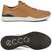 Ecco S-Lite Herren Leder Golfschuhe, Hellbraun