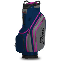 Titleist Lightweight 14 Damen Cartbag, Navy / Grau / Pink