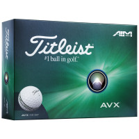 Titleist AVX 2025 Golfbälle, AIM 360, 12 Stück