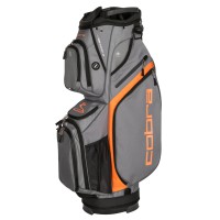 Cobra Ultralight Cartbag, Grau / Orange / Schwarz