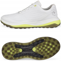 Ecco LT1 Herren Golfschuhe, Offwhite / Gelb