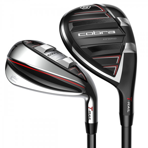 Cobra T-RAIL 3.0 Hybrid-Combo Eisenset, Graphitschaft, Herren Rechtshand