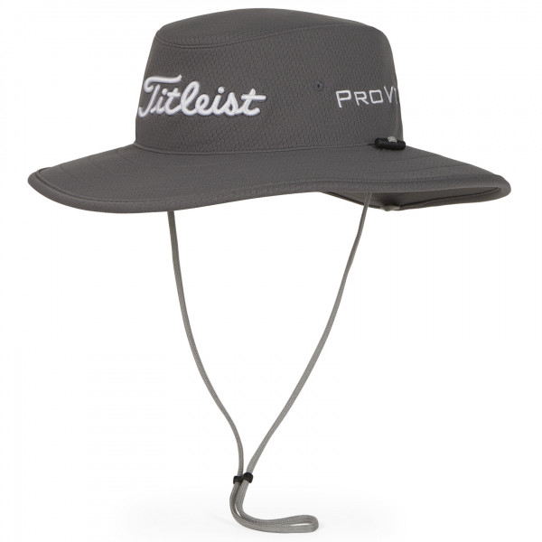 Titleist Tour Aussie Golf Sonnenhut, Grau / Weiß