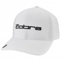 Cobra Ballmarker Adjustable 2024 Herren Golf Cap, Weiß