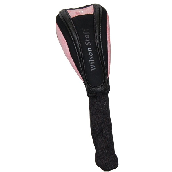 Wilson Staff Fairwayholz #5, Schlägerhaube / Headcover, Damen, Schwarz / Pink