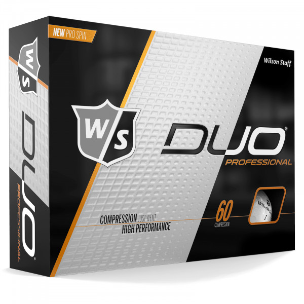 Wilson Staff DUO Professional Golfbälle, 12 Stück
