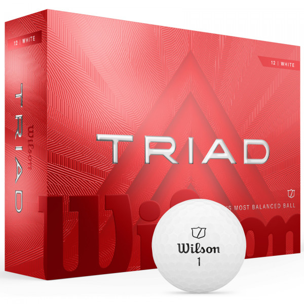Wilson Triad Golfbälle, 12 Stück
