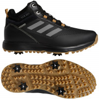 Adidas S2G Mid Herren Winterstiefel Golfschuhe, WIDE, Schwarz Adidas S2G Mid Herren Winterstiefel Golfschuhe, WIDE, Schwarz