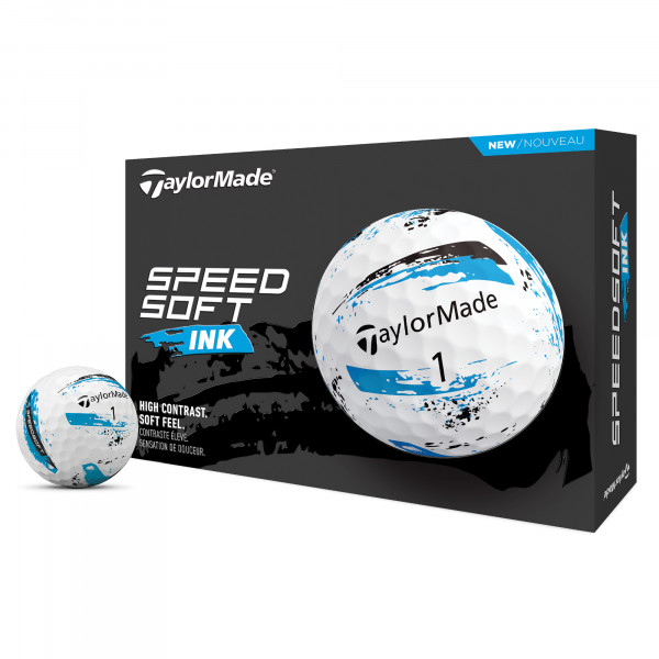 Taylor Made 2025 SpeedSoft INK Golfbälle, 12 Stück