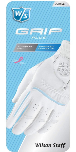 Wilson Staff Grip Plus Golfhandschuh, Damen - Links getragen