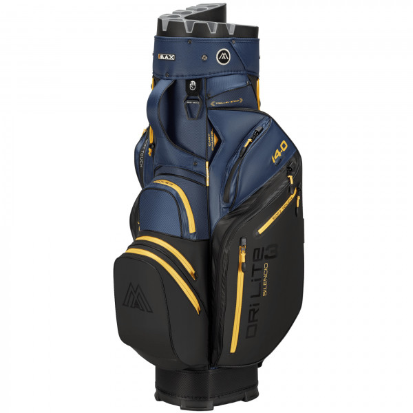 Big Max Dri Lite Silencio 3 Cartbag, Schwarz / Blau / Gelb